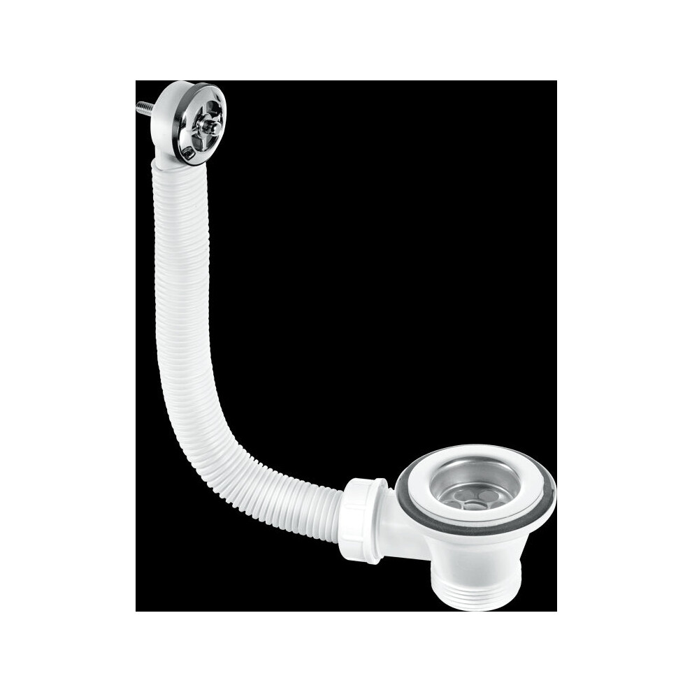 McAlpine 1.25" Combined Waste & Overflow For Vanity Basin (Nut & Bolt Connection) FVW1P