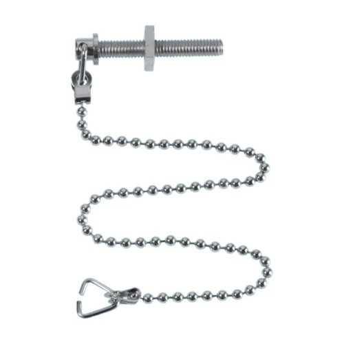 McAlpine McAlpine 10" Chrome Plated Chain and 2 Triangles, Stay and Nut CH10