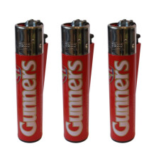 Clipper Arsenal Football Club Refillable Gas Lighters x 3