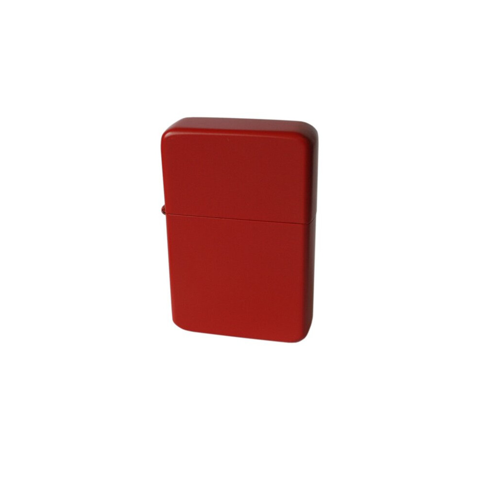 Star Red Matte Stormproof Petrol Lighter