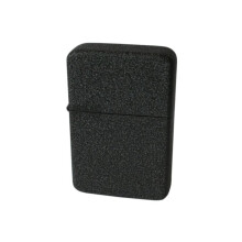 Star Black Crackle Stormproof Petrol Lighter