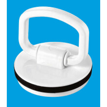 McAlpine WP2H 1¾" White Plastic Plug with Rubber Seal and Handle