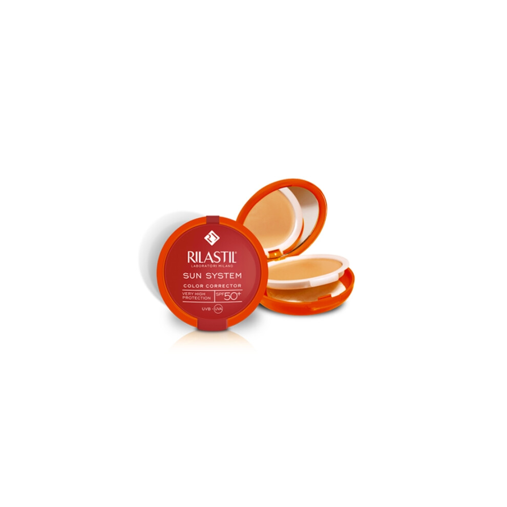 Rilastil Cream Sun System Uniform Compact Spf50+ Shade 02 Dore 10G
