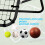Homcom HOMCOM Rebounder Net Kids Adults Football Training Aid Adjustable Black 6