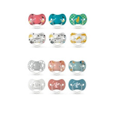 Suavinex Pacifier Physiological SX Pro Silicone 0-6m 2 Uts