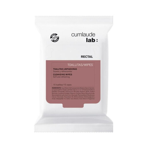 CUM lingettes périanales 15 u