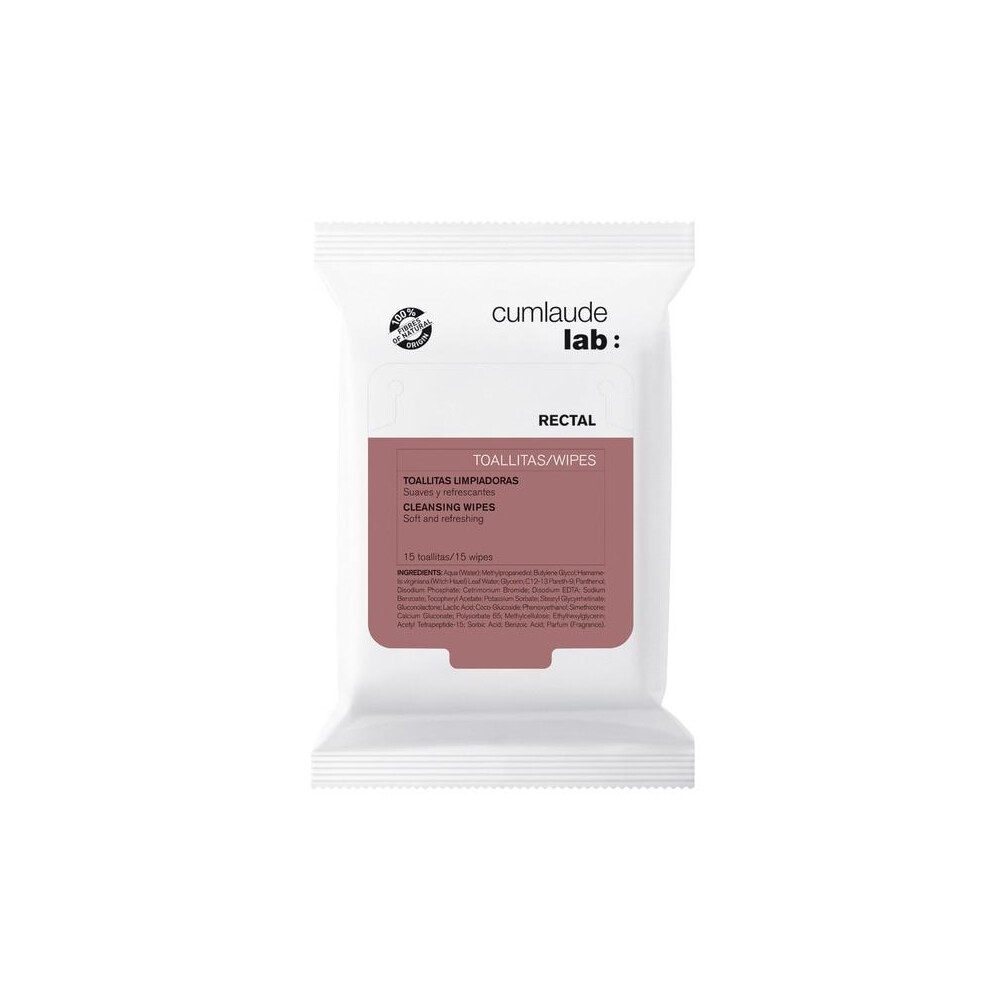 Cumlaude Perianal Wipes 15 Units