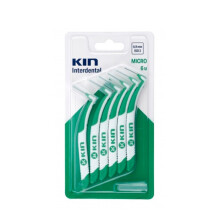 Interdentale Tandenborstel Kin Interdentale 0,9 mm (6 Stuks) - KIN - Aantal: 6 - Gewicht: 16,35 g