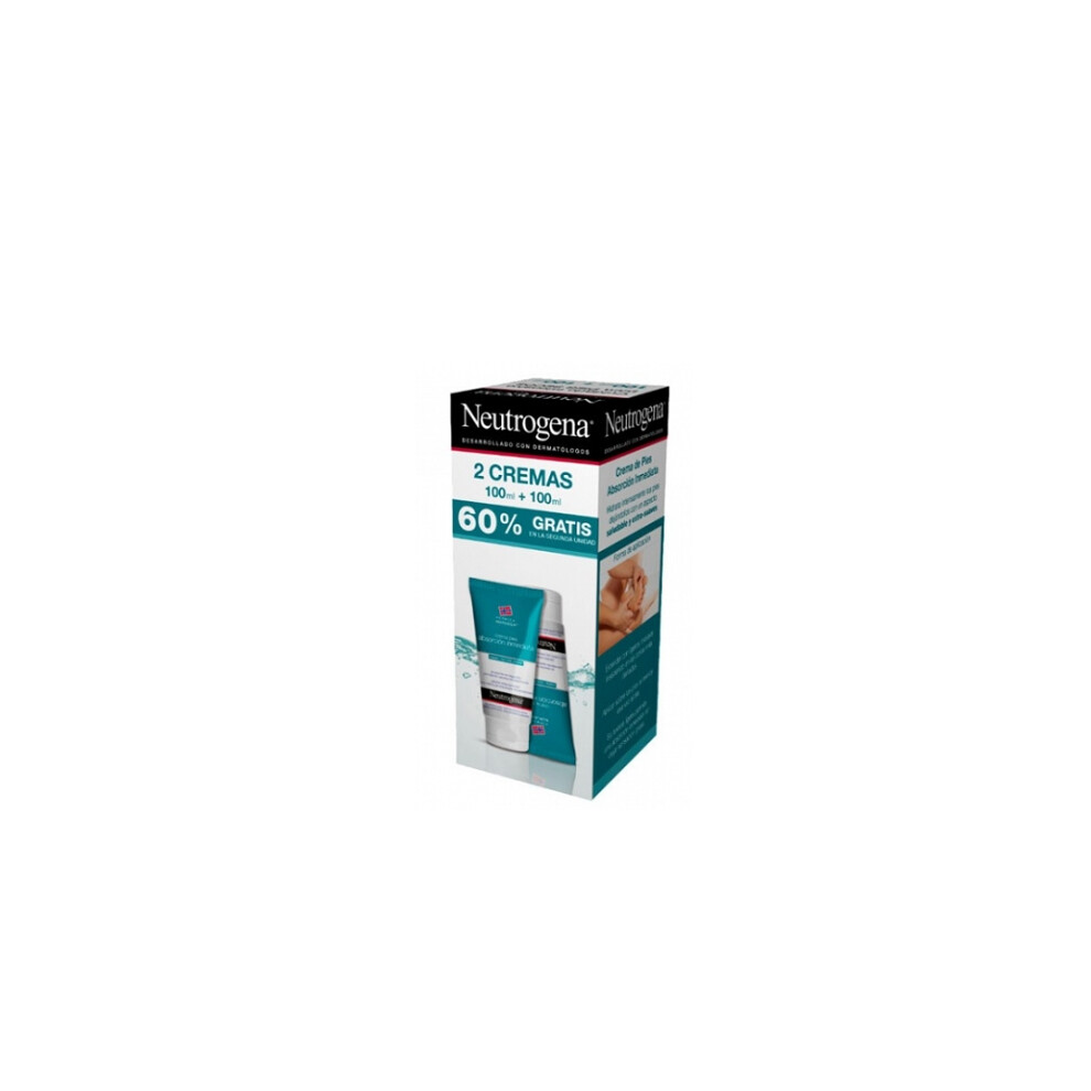 Neutrogena Immediate Absorption Foot Cream 2x100ml