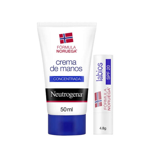 Neutrogena Neutrogena Scented Hand Cream 50ml + Lip Care Spf 20 4.8g
