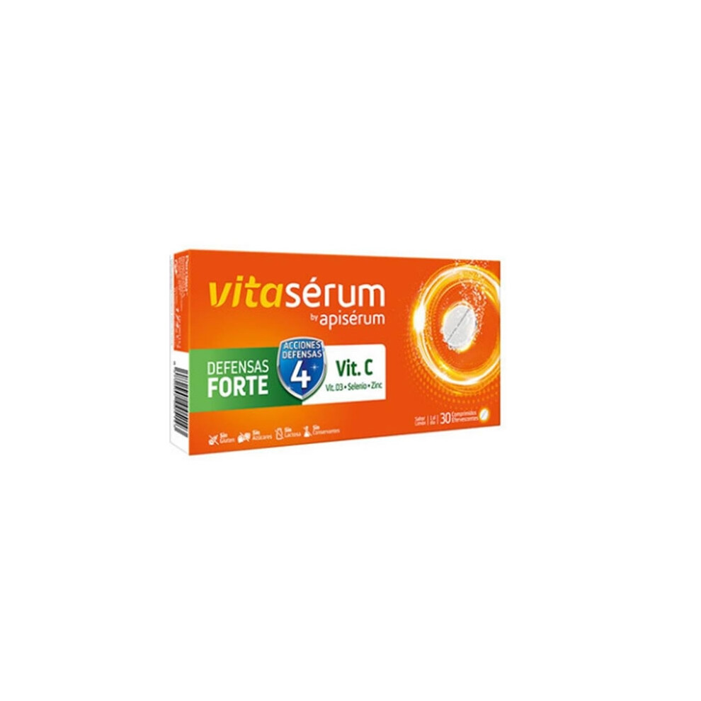 Vitaserum By Apiserum Defensas Forte Vit C 30 Tablets