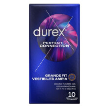 Condooms - DUREX - PERFECT CONNECTION - Siliconen - Extra smering - 10 eenheden