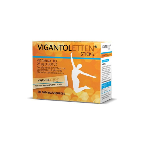 Merck Merck Vigantoletten Vitamina D3 Sticks 30 Unidades