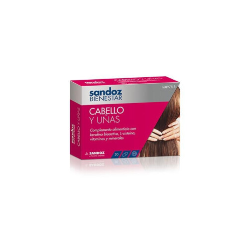 Sandoz Sandoz Hair and Nails 30 Capsules