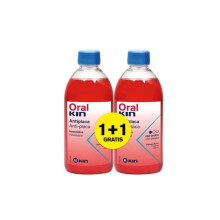 ORALKIN ENJUAGUE BUCAL ANTI-PLACA coffret 2 pz