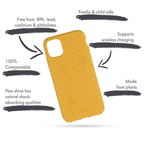 Pela Pela: iPhone Case for iPhone Plus: Eco-Friendly - 100% Biodegradable (6 Plus, 7 Plus, & 8 Plus Ocean Turtle) 2