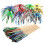 99 Piece Cocktail Party Decoration Drinks Accessory Pack with Umbrellas, Sparkle Sticks, Stirrers and Biodegradable Straws NYE 4