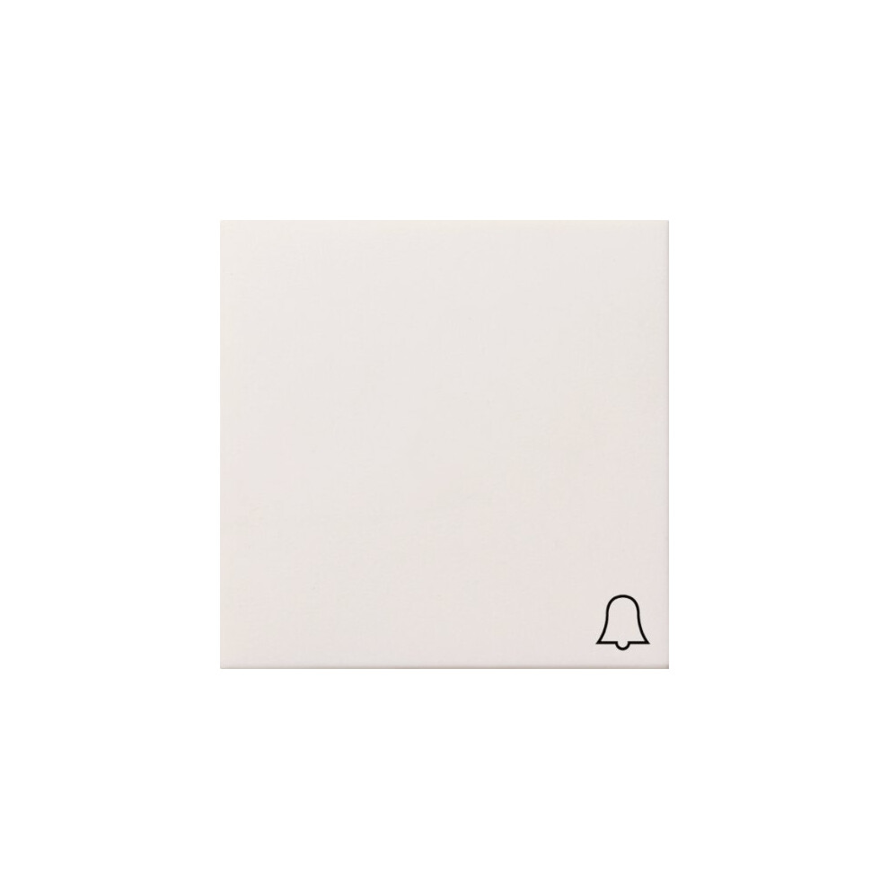 Gira 0286112 Symbol Bell Surface Pure White 4010337044819