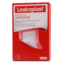 Bsn Medical Leukoplast T Plus Dressings 5x7,2cm 5 Units