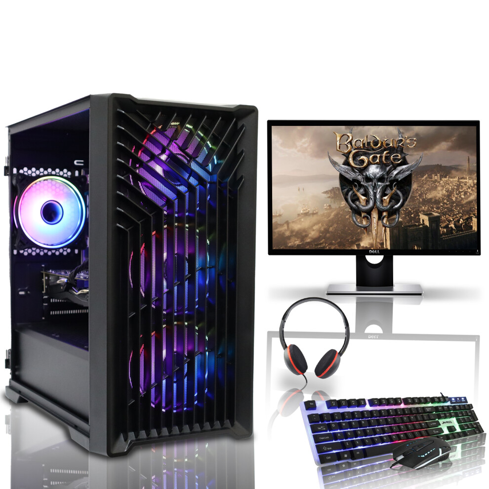 Gaming PC Bundle Core i5 6th Gen 16GB DDR4 1TB SSD 4GB GTX 1650 Win 11