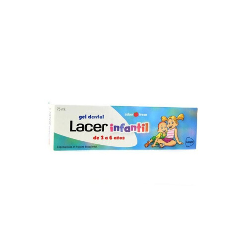 Toothpaste Lacer Children's Strawberry (75 ml)