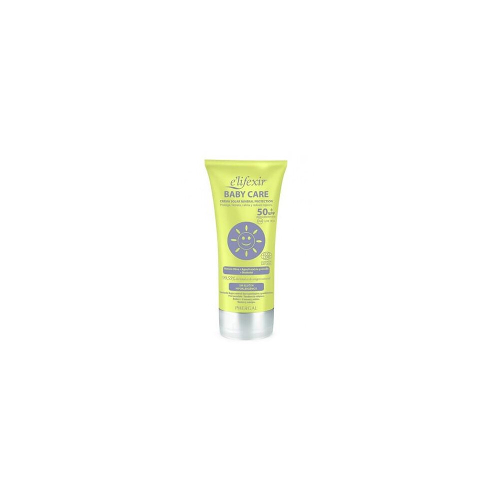 Elifexir Baby Care Crema Solar Mineral Spf50 100Ml Phergal