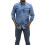 Levi's (Sky Blue, L) LEVI'S Mens Jackson Worker Shirt 1
