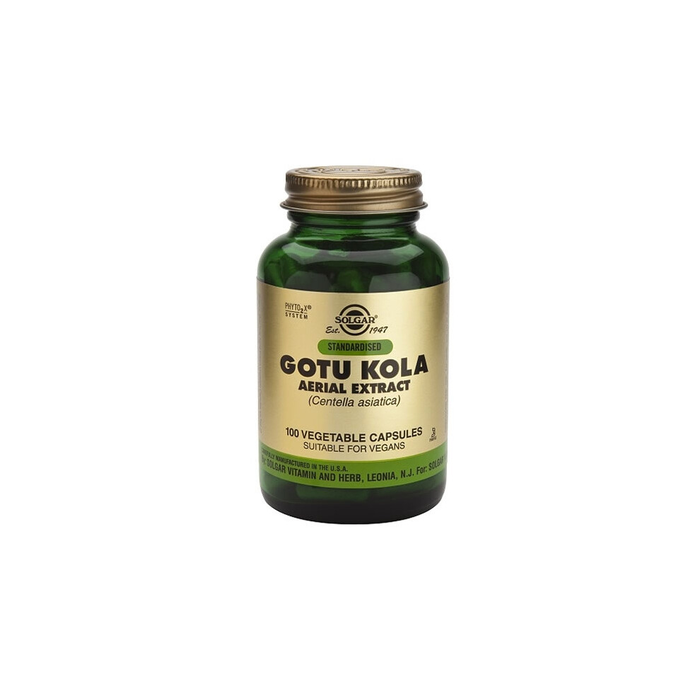 Solgar Spf Gotu Kola Air Extract 100 Capsules
