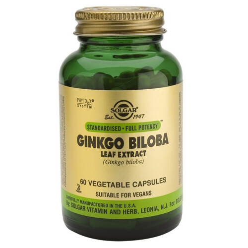 Solgar Solgar Ginkgo Biloba 60 Capsules