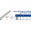 Hinge 160mm Stainless drop profile weldable fixed pin - 1pair - 2pcs 3