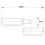 Hinge 80mm Stainless drop profile weldable fixed pin 2