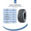 Parnells 22x11.00-8 Pneus Utilitários ATV P334 Rodas 4ply Jantes de aço PCD de 4 polegadas (conjunto de 2) 8