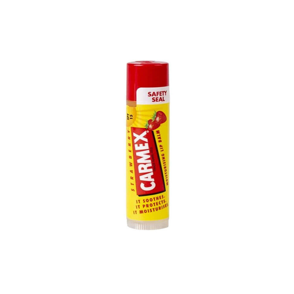 Carmex Strawberry Moisturising Lip Balm Spf15