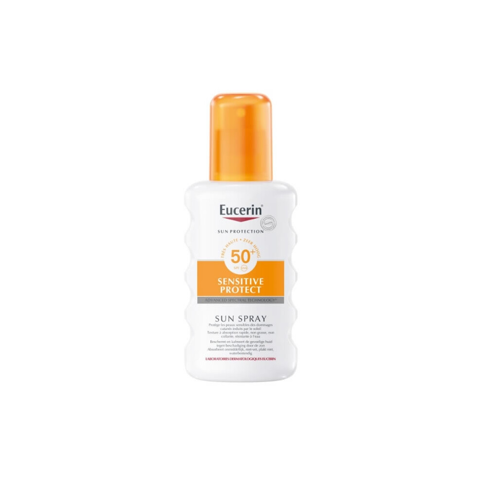 Eucerin Sun Protection Sensitive Protect Spray Spf50+ 200ml