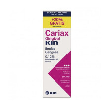 Enxaguatório bucal - KIN - Cariax Colut Gingival - 500Ml+100Ml Grátis - Sem parabenos - Adulto - Misto