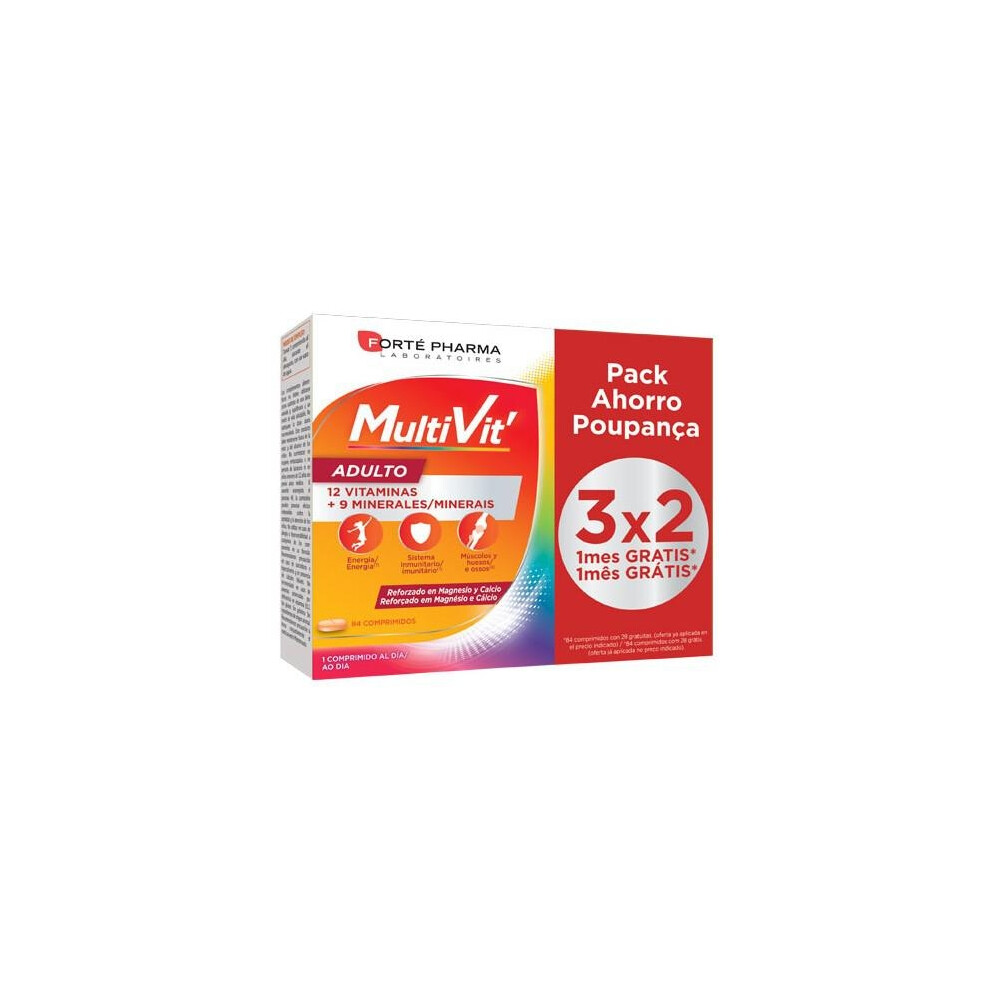 Forte Forte Fortã© Pharma Energy Multivit Adult 84 Comp