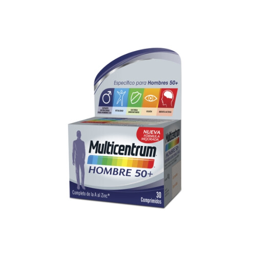 Centrum Multicentrum Man 50+ 30 Tablets