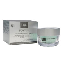 Crème de Nuit - MARTIDERM - Platinum GF - 50ml - Hydratation Intense - Renouvellement Cellulaire