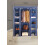 Canvas Wardrobe Organizer- Triple - Blue 2