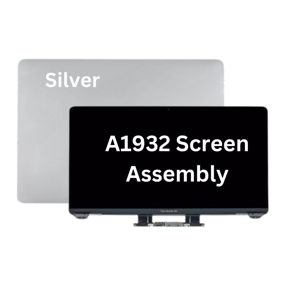 Emc 3184 Apple Macbook A1932 Air 13 Lcd Screen Assembly Display Silver 5056598522528
