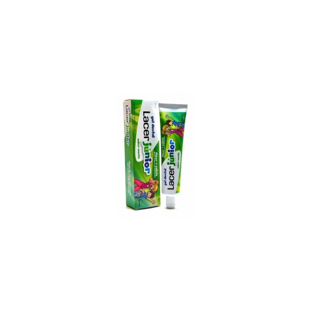 Lacer Junior Dental Gel Mint 75Ml