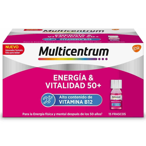 Centrum Multicentrum Energy & Vitality 50+ 15x7ml