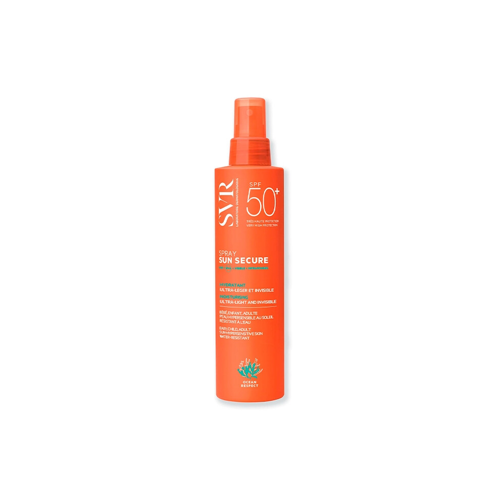 Svr Sun Secure Spray Moisturiser Spf50+ 200Ml