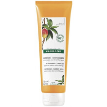 Nutrition cream without rinsing for dry hair Klorane al Mango 125 ml