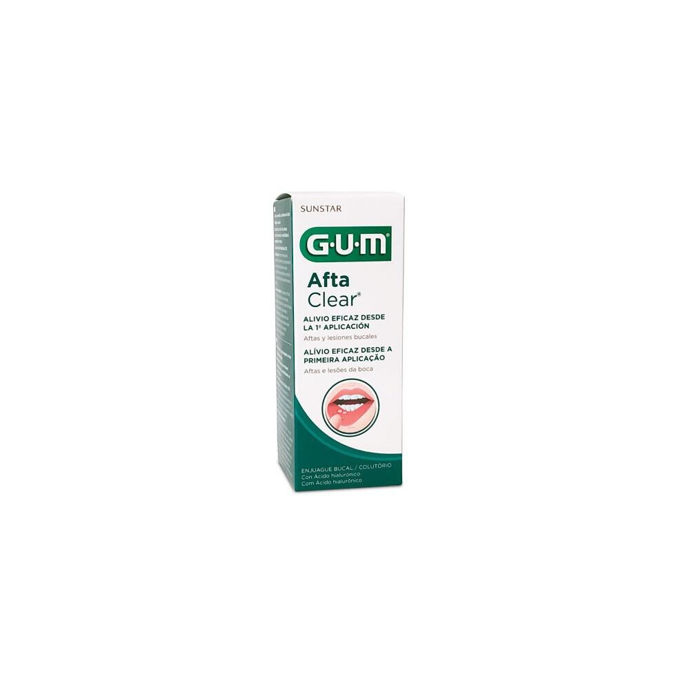 Gum Prod/Gum Records Gum Aftaclear Mouthwash 120Ml