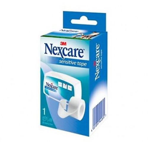 3M 3m Esparadrapo Nexcare Papel Blanco 5mx2,5c