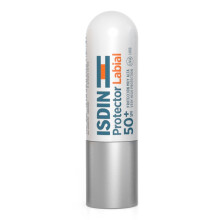 Soin des lèvres - Isdin - Protector Labial Stick Lèvres SPF50+ - 4g - Hydratation - Protection UVA/UVB