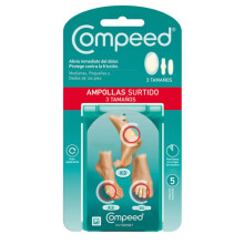 AMPOULES assorties 3 tailles 5 pansements