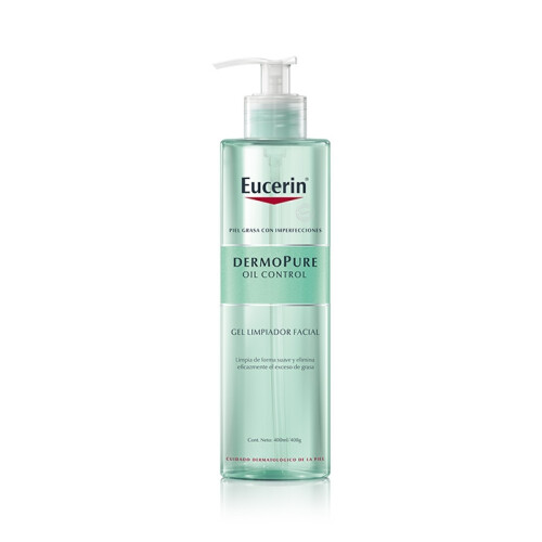 Eucerin Gel detergente viso Dermo Pure Eucerin - Ipoallergenico - 400 ml
