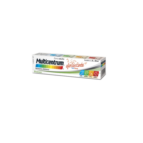Centrum Multicentrum Effervescent Orange Flavor 20 Tablets